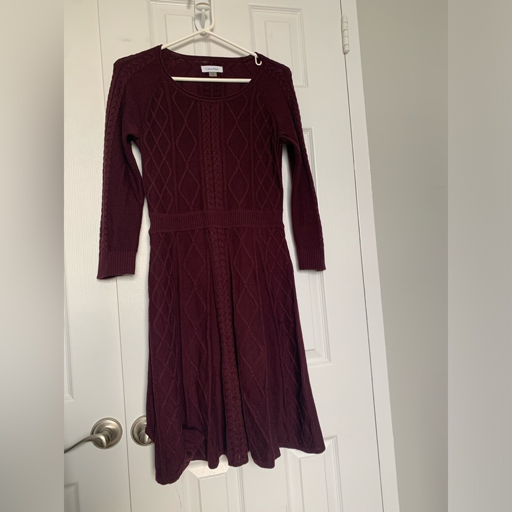 Calvin Klein sweater dress. Great condition.